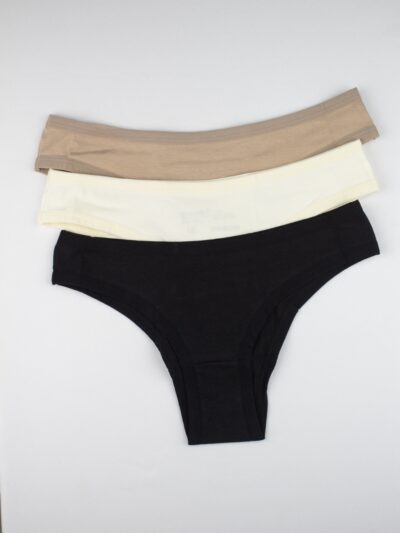 KIT 3 CALCINHAS COTTON JOUR PAR JOUR
