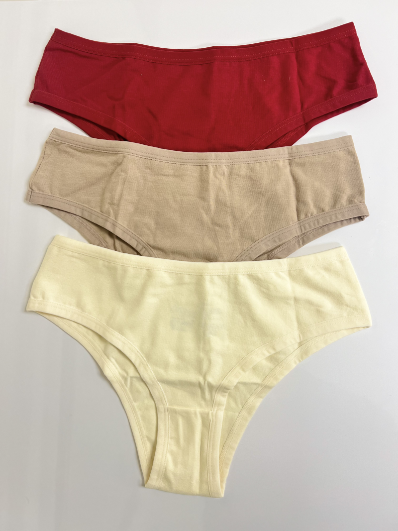 KIT 3 CALCINHAS COTTON LARGA JOUR PAR JOUR - Imagem 4