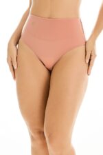 CALCINHA POWER JERSEY ALTA COM BARBATANA