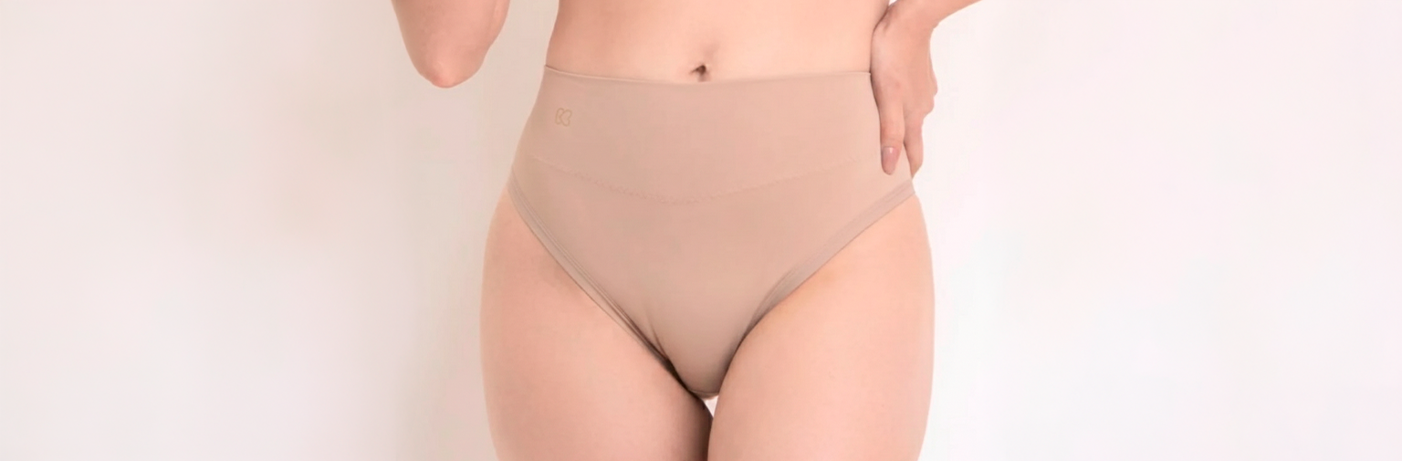 A calcinha que abraça sua barriga no pós-parto: sustentação suave, conforto real e segurança o dia inteiro